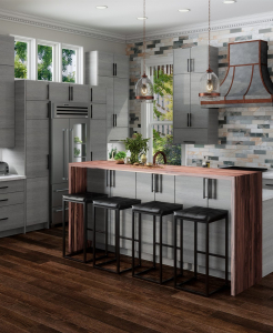 Ruso Grey Wood Kitchen Cabinets – Special Order (2-3 Week Lead Time)