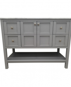 Sage Grey Vanity & Top – Closeout