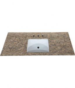 Santa Cecilia Square Granite Vanity Top – Closeout