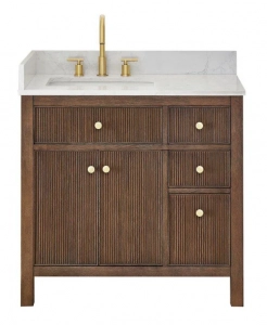Sarrito Brown Vanity & Top Combo – Closeout