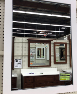 Satin White Medicine Cabinet