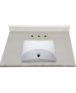 Seashell Quartz Vanity Top – Closeout