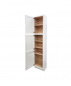 Sienna White Linen Cabinet