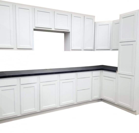 Sienna White Kitchen Cabinets