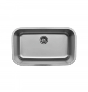 18 Gauge Stainless Steel Undermount Kitchen Sink – Single