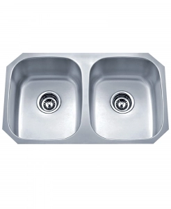 18 Gauge Stainless Steel Undermount Kitchen Sink – Double