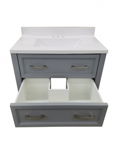 Sorrento Gray Vanity – Closeout