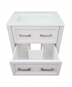 Sorrento White Vanity – Closeout