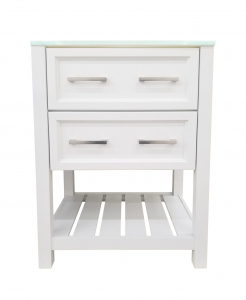 Sorrento White Vanity – Closeout