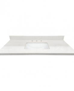 Speckled Cream Quartz Stone Vanity Top