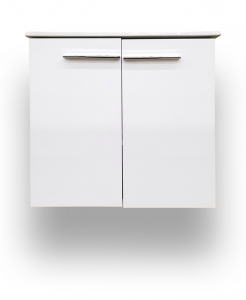 Street White Wall Hung Vanity & Top – Closeout