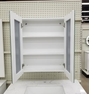 Terano White Medicine Cabinet – Closeout