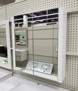Terano White Medicine Cabinet