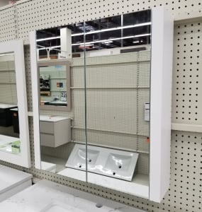 Terano White Medicine Cabinet – Closeout