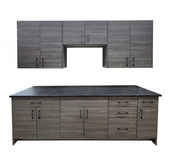Torino Grey Wood Kitchen Cabinets – Special Order (3-4 Week Lead Time)