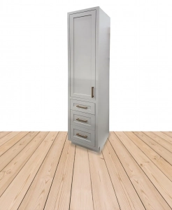 Tuscan Velvet Linen Cabinet