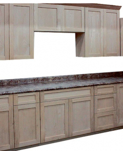 Lancaster Unfinished Alder Kitchen Cabinets