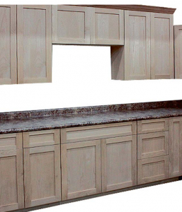 Unfinished Lancaster Alder Kitchen Cabinets