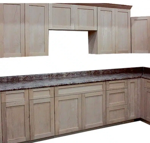 Lancaster Unfinished Alder Kitchen Cabinets
