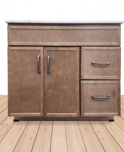 Urbana Pecan Vanity – Closeout