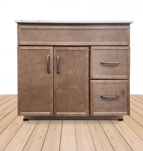 Urbana Pecan Vanity – Closeout