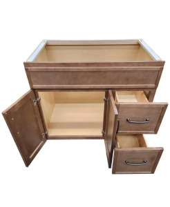 Urbana Pecan Vanity – Closeout