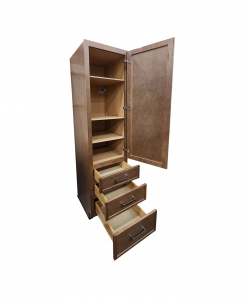 Urbana Pecan Linen Cabinet