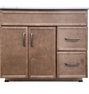 Urbana Pecan Vanity – Closeout