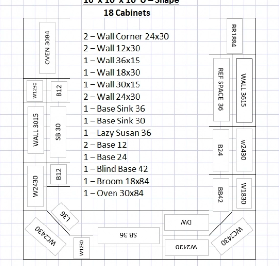 Auburn Maple Kitchen Cabinets