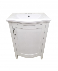 Vail White Oak Vanity & Top – Closeout