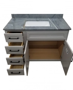 Vanderburg Limestone Vanity – Closeout