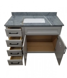 Vanderburg Limestone Vanity – Closeout