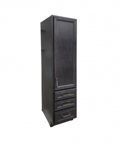 Vanderburg Slate Linen Cabinet – Closeout