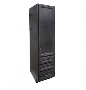 Vanderburg Slate Linen Cabinet – Closeout