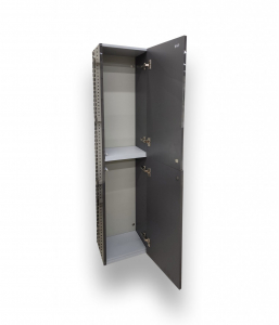 Vida Anthracite Wall Hung Linen Cabinet