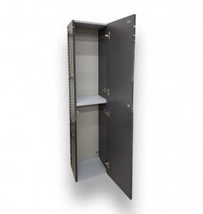 Vida Anthracite Wall Hung Linen Cabinet