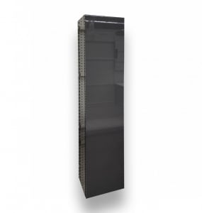 Vida Anthracite Wall Hung Linen Cabinet