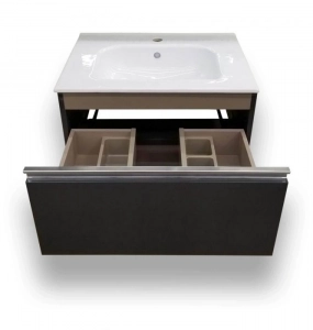 Vida Anthracite Wall Hung Vanity