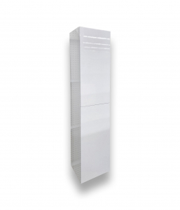 Vida White Wall Hung Linen Cabinet