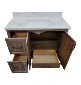 Vintage Hewn Vanity