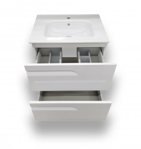 Vitale White Wall Hung Vanity