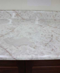 White Marble Laminate Top