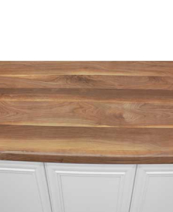 Wide Plank Walnut Laminate Top