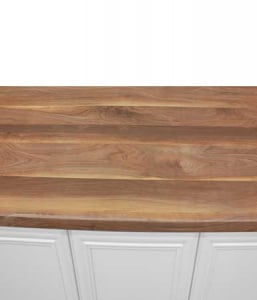 Wide Plank Walnut Laminate Top