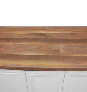 Wide Plank Walnut Laminate Top