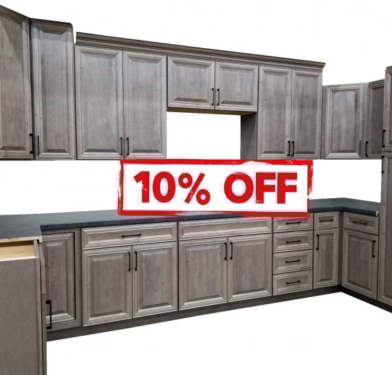Williamsburg Sandstone Kitchen Cabinets