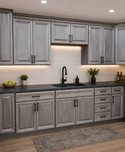 Williamsburg Sandstone Kitchen Cabinets