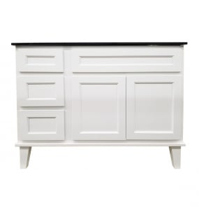 Youngstown White on Legs Vanity