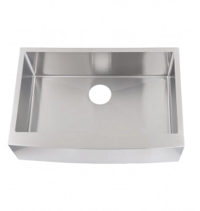 Stainless Steel Farmhouse Kitchen Sink – Single – 30 in. Wide