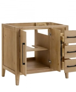 Zoriana Weathered Fir Vanity & Top Combo – Closeout